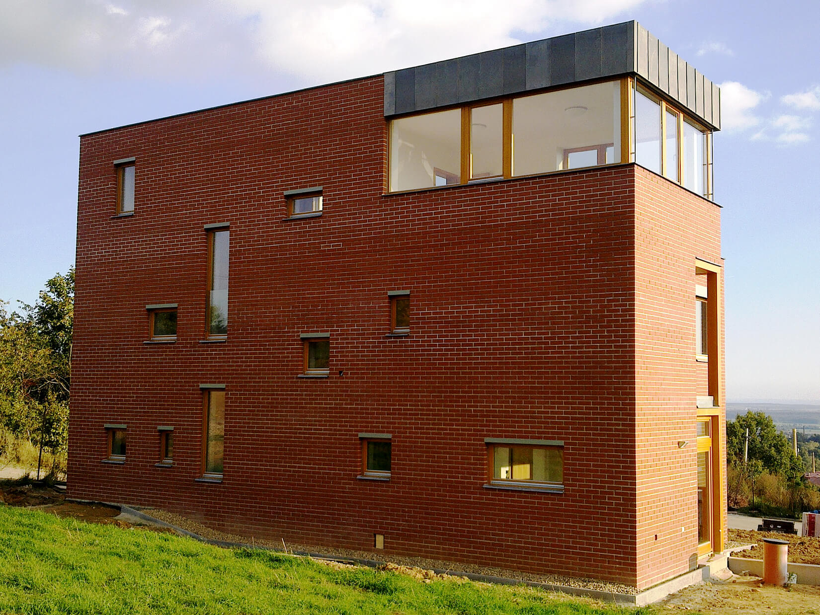 NOVOSTAVBA RODINNÉHO DOMU V HOŘICÍCH