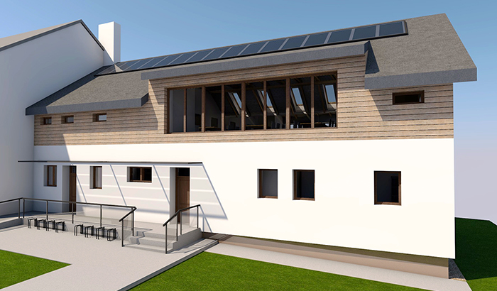 REKONSTRUKCE OBECNÍHO ÚŘADU V SADOVÉ